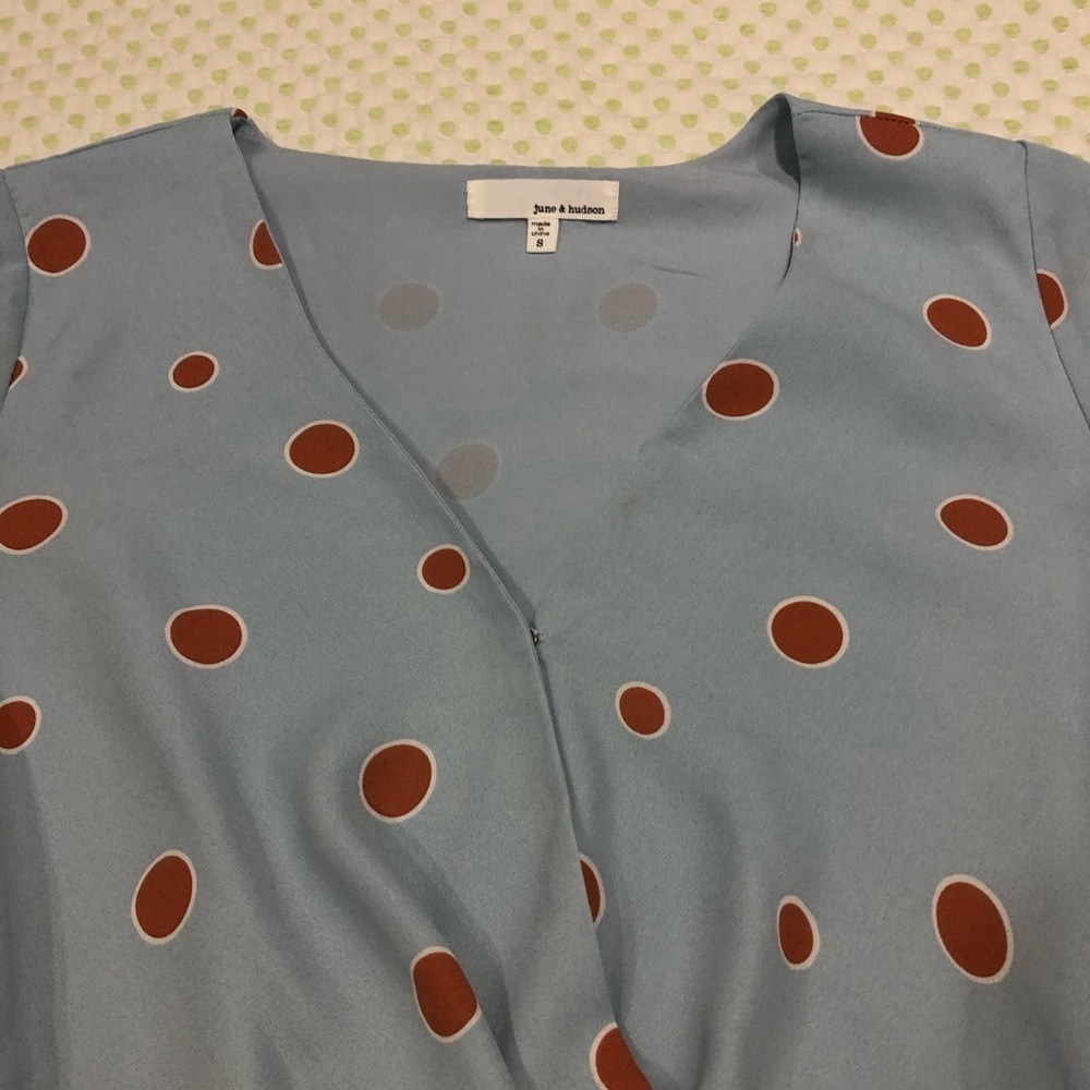 JUNE & HUDSON WOMENS BLOUSE SIZE SMALL EUC - Picture 3 of 14